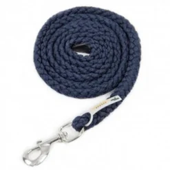 Schockemohle Catch Braided Nylon Lead Rope -Horse Set Sales Store 1320 00007 schockemohle catch lead navy 73606.1663268349