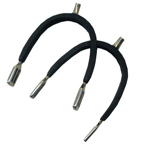 Rubber Covered Prince Of Wales Spurs - Kids 1 Rubber Covered Prince Of Wales Spurs - Kids