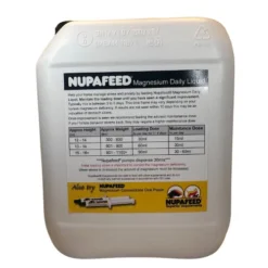 Nupafeed Magnesium Daily Liquid -Horse Set Sales Store Nupafeed Liquid 5LITER back 141191 003 89127.1689878709