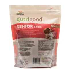 Nutrigood Senior Snax Horse Treats -Horse Set Sales Store SeniorSnax 2lb back manna pro 81475.1678908985