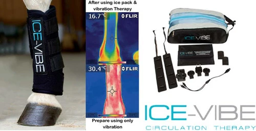 Horseware Ireland ICE-VIBE Circulation Therapy Horse Boots 2 Horseware Ireland ICE-VIBE Circulation Therapy Horse Boots - Image 2