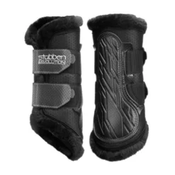 Stubben AirFlow Brushing Boots With Fleece -Horse Set Sales Store airflow brushing boots with fleece medium black hero 24451 stubben 88798.1680630430
