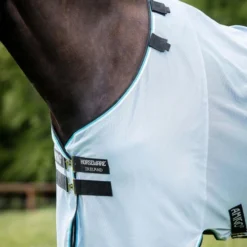 Horseware Ireland Amigo Bug Rug Fly Sheet -Horse Set Sales Store amigo bug rug fly sheet azure blue detail AFRR70 DDKW horseware 01005.1675107664