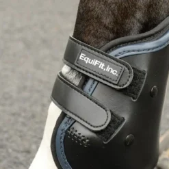 EquiFit AmpTeq Hind Boots With Color Binding -Horse Set Sales Store ampteqwithnavy 39412 01733.1595614793