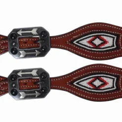 Professional's Choice Beaded Spur Straps -Horse Set Sales Store beaded spur strap white red 3P9402 prof choice 25988.1581021688