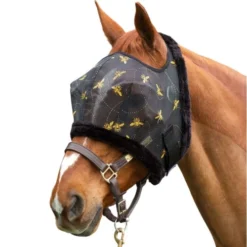 Bee Mine Fly Mask 5 Bee Mine Fly Mask -Horse Set Sales Store bee fly mask fleece side mackey 44275.1644094552