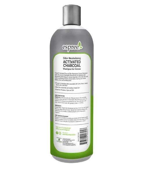 Espree Activated Charcoal Shampoo 2 Espree Activated Charcoal Shampoo - Image 2