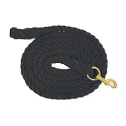 Heavy Cotton Lead Rope -Horse Set Sales Store cotton lead rope 10ft black 46317704 partrade 57739.1670431850