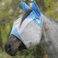 Cashel Crusader Fly Masks -Horse Set Sales Store crusader fly mask ears warrior blue cashel 82528.1658966384