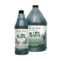 Horse Sense Emerald Black Shampoo -Horse Set Sales Store emerald black liter gallon group horse sense 30505.1657658335