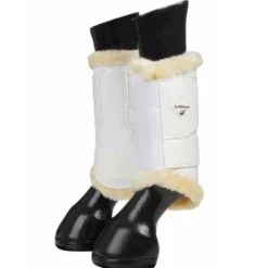LeMieux Fleece Lined Brushing Boots -Horse Set Sales Store fleece lined brushing boots white form 8950 lemieux 01402.1665191262