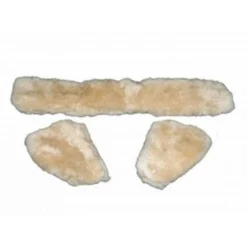 Fleeceworks Sheepskin Cribbing Collar Cover - Set Of 3