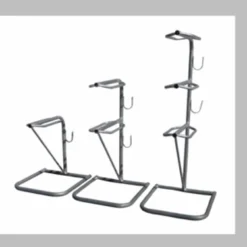 Galvanized Triple Tier Saddle Stand