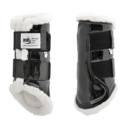 DSB Glossy Patent Dressage Sport Boot 9 DSB Glossy Patent Dressage Sport Boot -Horse Set Sales Store glossy black boots white fleece pair dsb 59157.1592335965