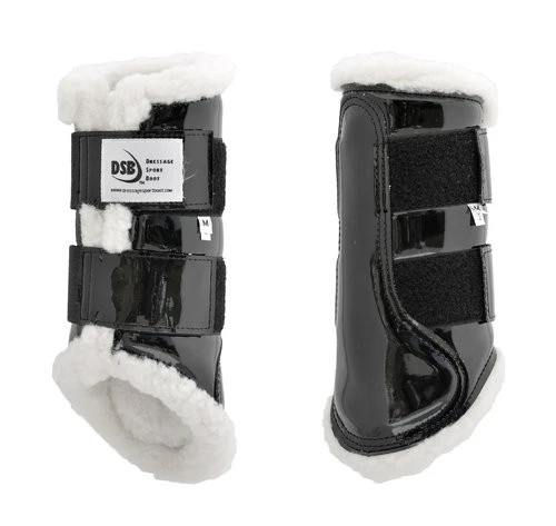 DSB Glossy Patent Dressage Sport Boot 3 DSB Glossy Patent Dressage Sport Boot - Image 3