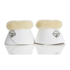 LeMieux Lambswool Overreach Boots -Horse Set Sales Store lambswool bell boot white pair 9736 lemieux 39229.1638397562