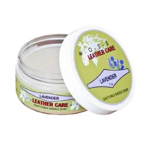MOSS Leather Care Goat's Milk Saddle Soap 1 MOSS Leather Care Goat's Milk Saddle Soap