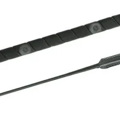 FLECK Nylon Dressage Whip With Nubuck Wrapped Grip