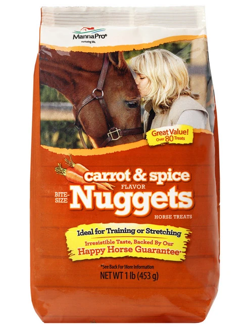 Manna Pro Bite-Size Nuggets Horse Treats 2 Manna Pro Bite-Size Nuggets Horse Treats - Image 2