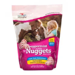 Manna Pro Bite-Size Nuggets Horse Treats 17 Manna Pro Bite-Size Nuggets Horse Treats -Horse Set Sales Store nuggets peppermint 4lb front manna pro 50936.1676567052