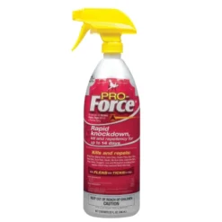 Pro-Force Rapid Knockdown Fly Spray -Horse Set Sales Store pro force red 32oz spray front manna pro 49768.1678314963