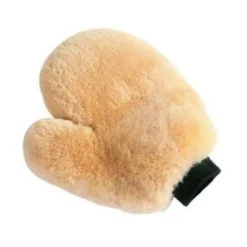 Fleeceworks Sheepskin Grooming Mitt