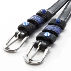 Kavalkade Crystal Leather Spur Straps -Horse Set Sales Store spur strap grey blk ocean detail 668 07 kavalkade 12786.1685496503