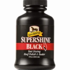 Absorbine Supershine Hoof Polish - Clear Or Black -Horse Set Sales Store supershine black 8oz 428989 absorbine 88692.1677107593